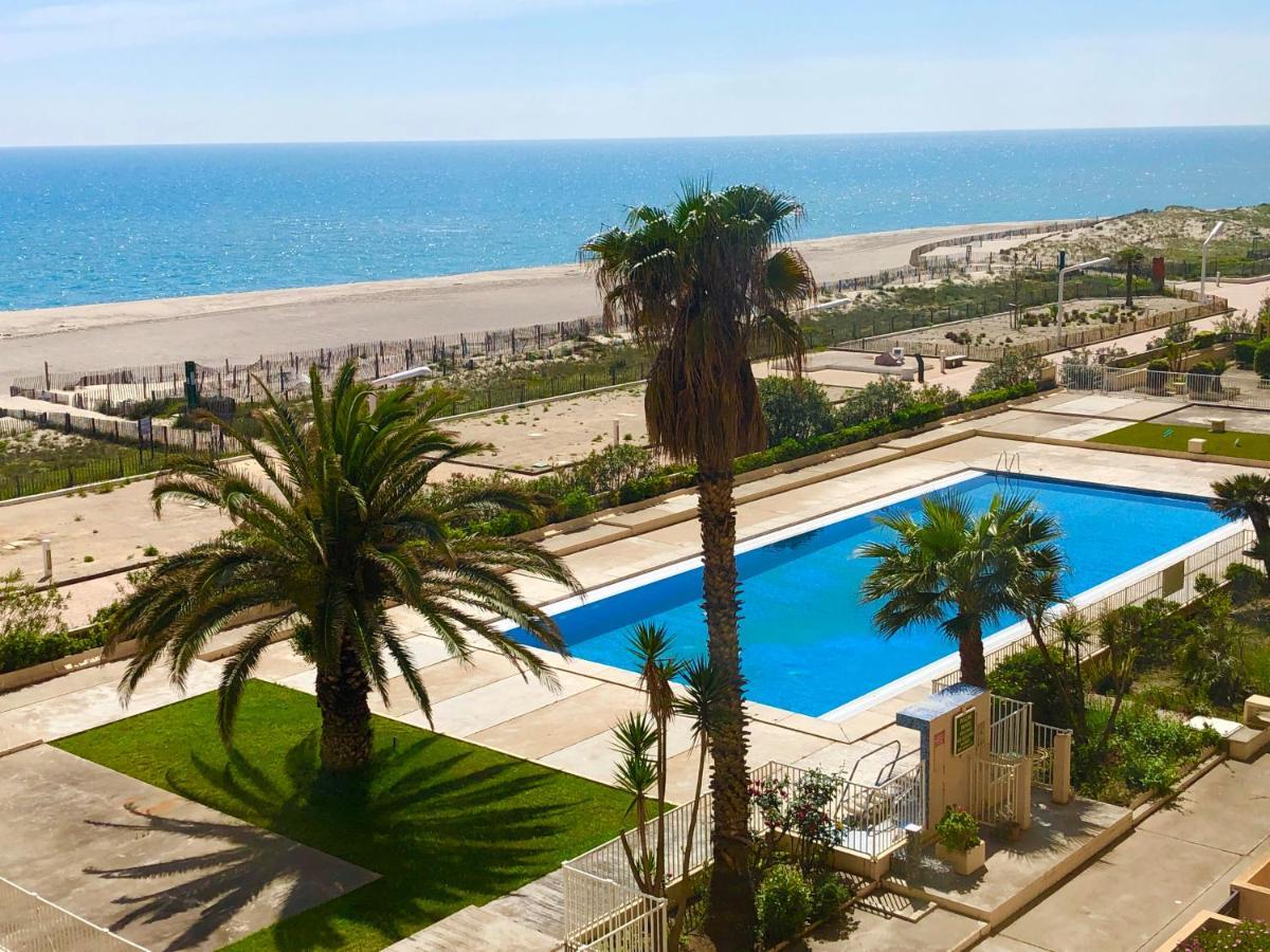 Barcaresa-Elegant Appartement Vue Mer Wifi Parking Le Barcarès Exteriér fotografie