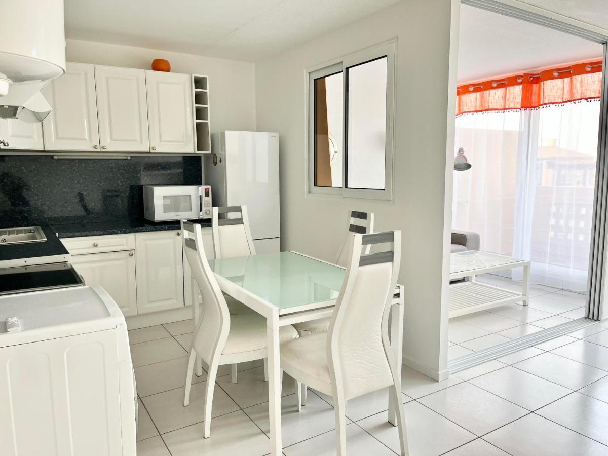 Barcaresa-Elegant Appartement Vue Mer Wifi Parking Le Barcarès Exteriér fotografie