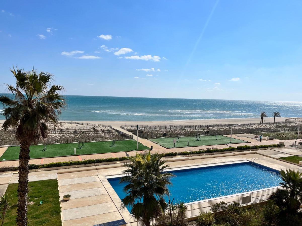 Barcaresa-Elegant Appartement Vue Mer Wifi Parking Le Barcarès Exteriér fotografie