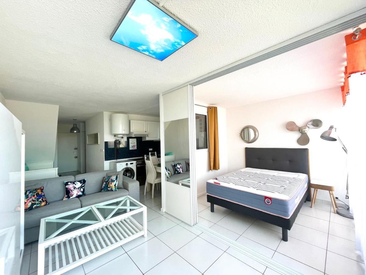 Barcaresa-Elegant Appartement Vue Mer Wifi Parking Le Barcarès Exteriér fotografie